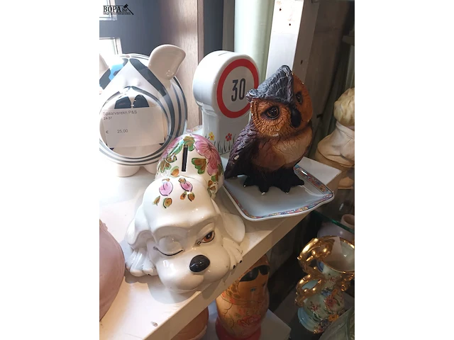 Lot 98 - decoratieve dieren. 13 stuks - afbeelding 4 van  4