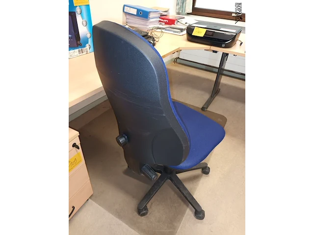 Lot 99 - bureaustoel blauw - afbeelding 2 van  2