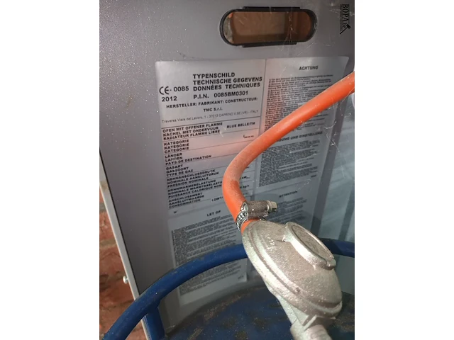 Lot 99 - gasverwarming - afbeelding 4 van  4
