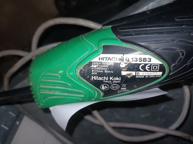 Lot 99 - haakse slijper hitachi - afbeelding 3 van  3