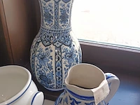 Lot 99 - keramiek blauw/wit. 12 stuks - afbeelding 2 van  6