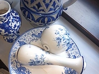 Lot 99 - keramiek blauw/wit. 12 stuks - afbeelding 4 van  6
