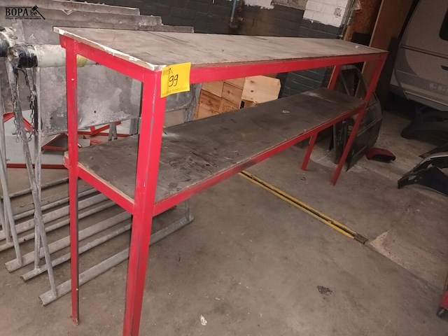 Lot 99 - metalen rek - afbeelding 1 van  3