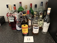 Lot aangebroken dranken - afbeelding 1 van  1