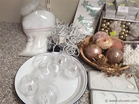 Lot allerlei decoratiemateriaal kerst - afbeelding 2 van  4