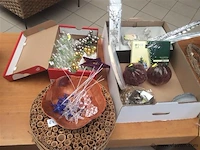 Lot allerlei decoratiemateriaal kerst - afbeelding 2 van  3