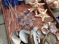 Lot allerlei decoratiemateriaal zee - afbeelding 3 van  4
