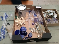 Lot allerlei decoratiemateriaal zee - afbeelding 1 van  3