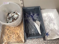 Lot allerlei decoratiemateriaal zee - afbeelding 3 van  3