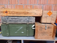 Lot army koffers - afbeelding 4 van  6