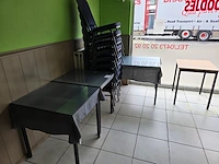 Lot bistro tafels en stoelen - afbeelding 2 van  6