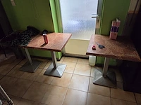 Lot bistro tafels en stoelen - afbeelding 4 van  6
