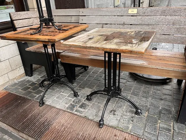 Lot bistrotafels - afbeelding 1 van  5