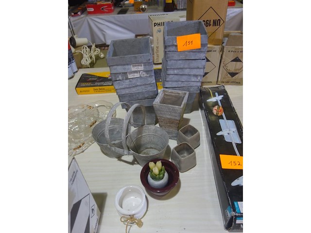 Lot bloempotten - afbeelding 1 van  1