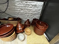 Lot borden/kommen/tajines - afbeelding 11 van  12
