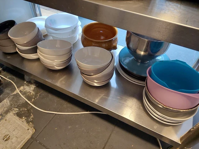 Lot borden/schaaltjes/potjes - afbeelding 18 van  36
