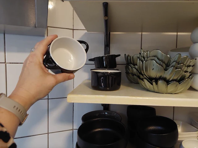 Lot borden/schaaltjes/potjes - afbeelding 22 van  36