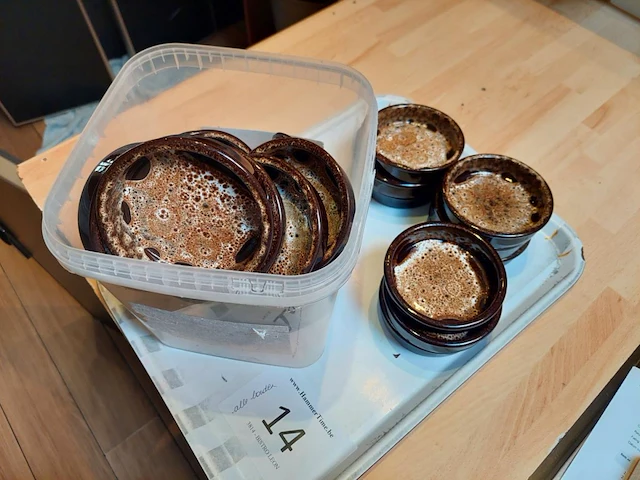 Lot borden/schaaltjes/potjes - afbeelding 12 van  36