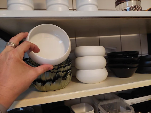 Lot borden/schaaltjes/potjes - afbeelding 25 van  36