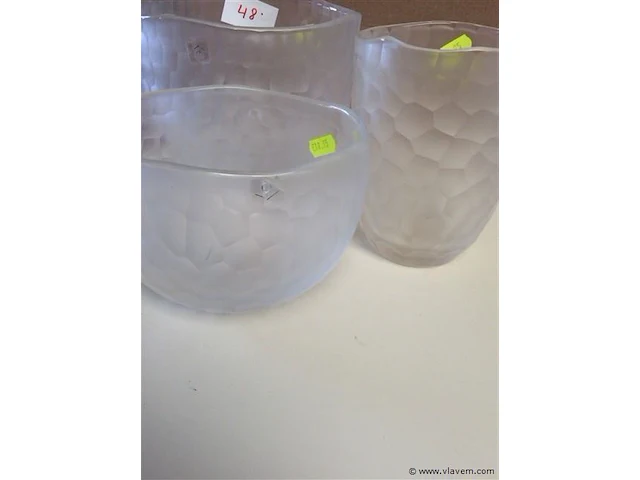Lot bowls glaspasta 3stuks - afbeelding 2 van  2