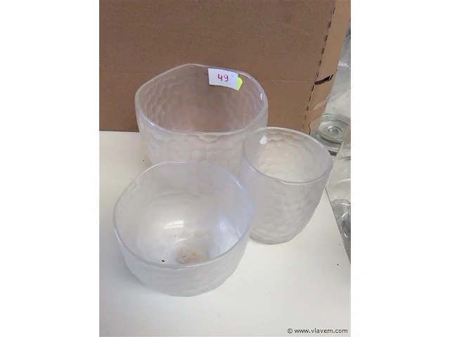 Lot bowls glaspasta - afbeelding 1 van  2