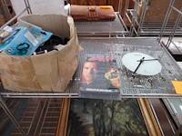 Lot brocante, fiets gerief, klok,… - afbeelding 1 van  1