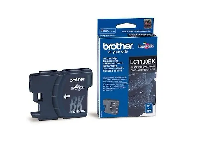 Lot / brother lc-1100bk inktcartridge zwart (origineel) - afbeelding 1 van  1
