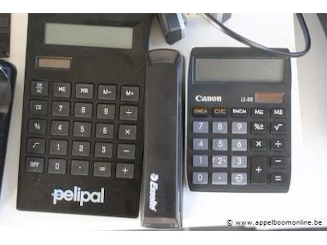 Lot bureau artikelen wo. labelprinter, papiersnipperaar - afbeelding 2 van  3