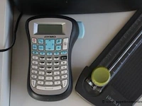 Lot bureau artikelen wo. labelprinter, papiersnipperaar - afbeelding 3 van  3