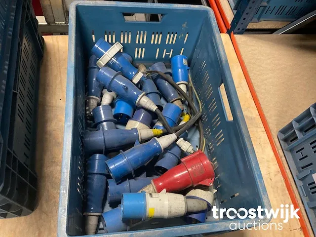 Lot cee stekkers 230v blauw - afbeelding 1 van  3