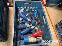 Lot cee stekkers 230v blauw - afbeelding 1 van  3