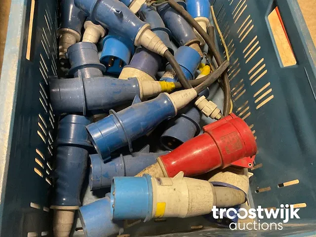 Lot cee stekkers 230v blauw - afbeelding 3 van  3