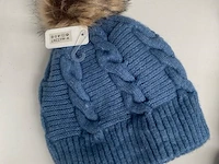Lot damesmutsen - 15 stuks - gevoerd -mix kleuren en modellen - one size - zeer goede kwaliteit - met label - afbeelding 7 van  10