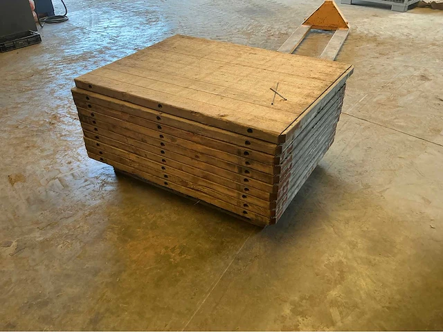 Lot damwandschotten hout overige aannemersmateriaal (10x) - afbeelding 3 van  3