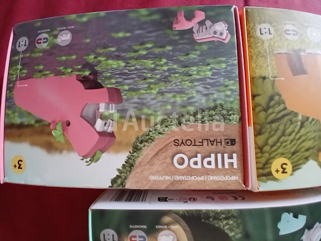 Lot de jeu de construction aimanté halftoys - afbeelding 2 van  6