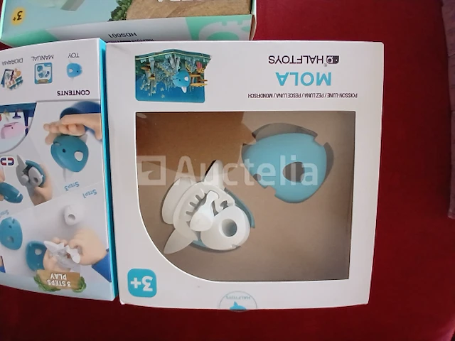 Lot de jeu de construction aimanté halftoys - afbeelding 6 van  6