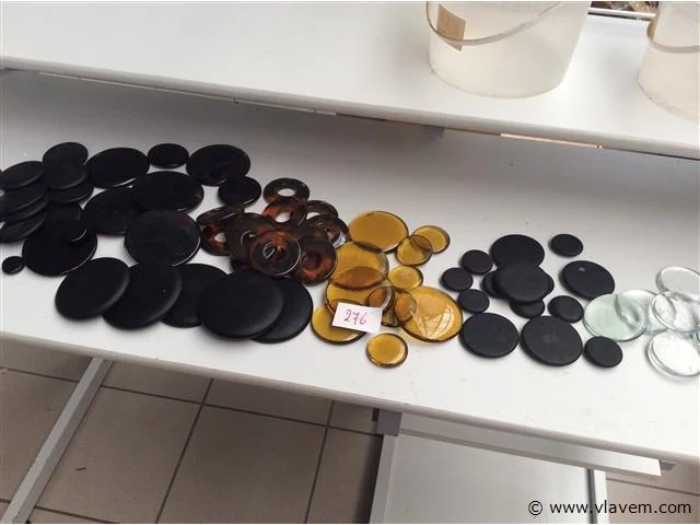 Lot deco stenen glas - afbeelding 1 van  3