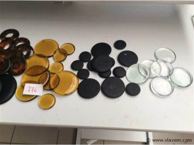 Lot deco stenen glas - afbeelding 3 van  3