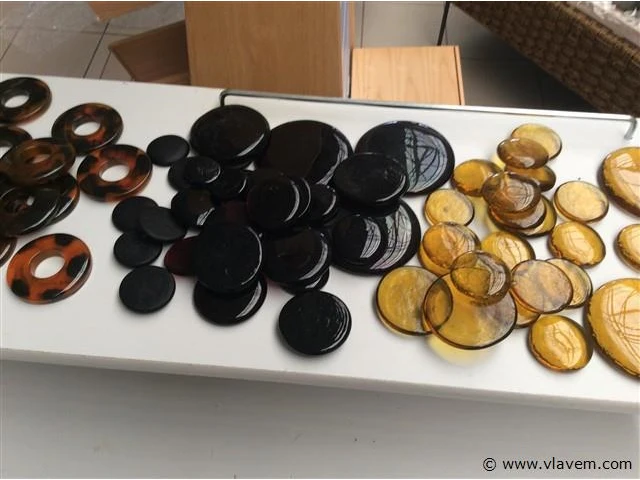 Lot deco stenen glas - afbeelding 3 van  3