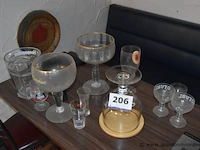 Lot deco wo. bierglazen - afbeelding 1 van  2