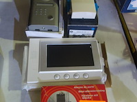 Lot deurbel met camera, deuralarm en bel - afbeelding 1 van  3