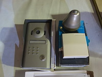 Lot deurbel met camera, deuralarm en bel - afbeelding 2 van  3