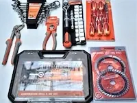 Lot div handgereedschappen werckmann wo tangen, bitsets, set schroevendraaiers, enz