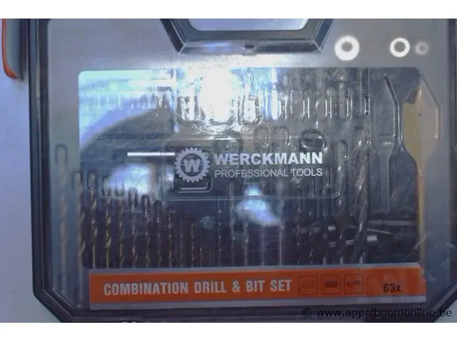 Lot div handgereedschappen werckmann wo tangen, bitsets, set schroevendraaiers, enz - afbeelding 3 van  3