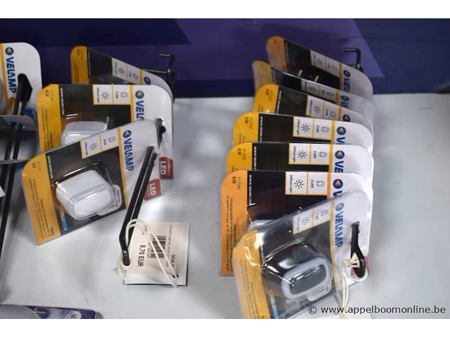 Lot div lampen velamp wo nachtlampen met sensor - afbeelding 3 van  3