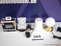 Lot div lampen wo tafellampen, led strip paulmann - afbeelding 1 van  3