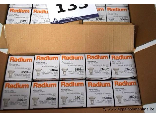 Lot div led spots radium - afbeelding 2 van  2
