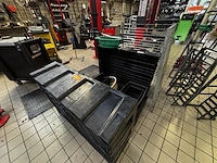 Lot div olie opvangbakken + grating - afbeelding 1 van  5