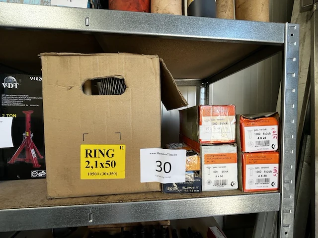 Lot div vijzen en (schiet)spijkers - afbeelding 1 van  2