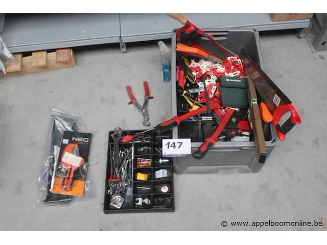 Lot divers gereedschap - afbeelding 1 van  4